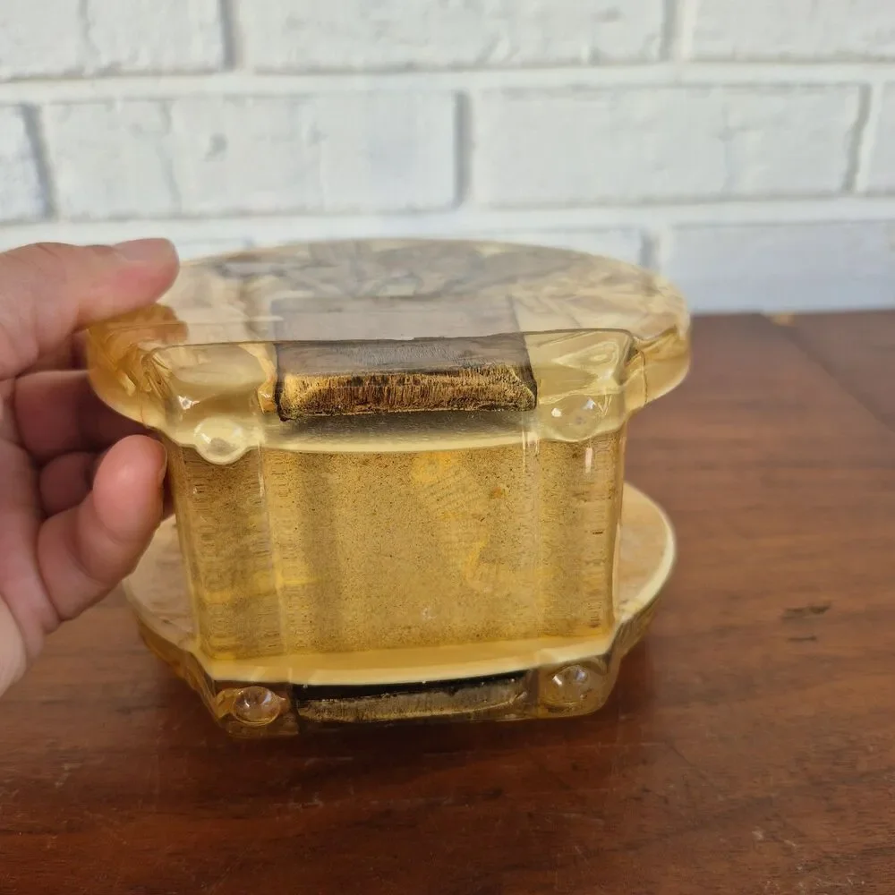 Vintage Mid Century Modern Resin Napkin Holder Kitchen Utensils Colorflo USA